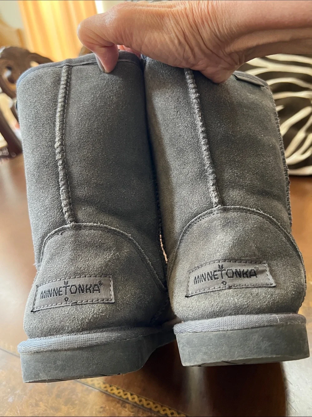 Minnetonka short boots